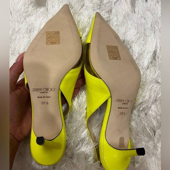 Brand New Jimmy Choo Ginnie 65 Slingback Pointed Toe Pumps - Picture 6 of 12